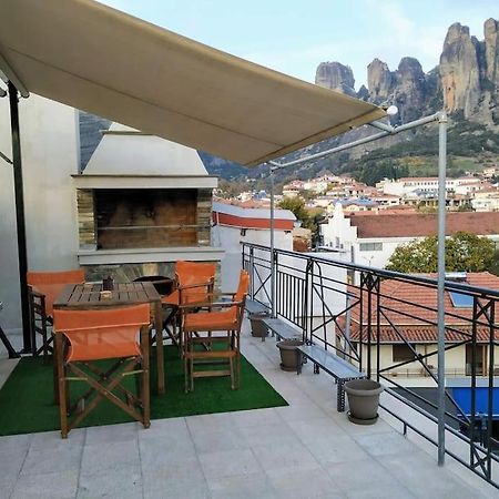 Best View Of Meteora In "Stavros Home" Kalampaka Exteriör bild