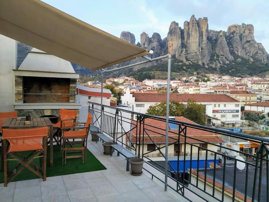 Best View Of Meteora In "Stavros Home" Kalampaka Exteriör bild